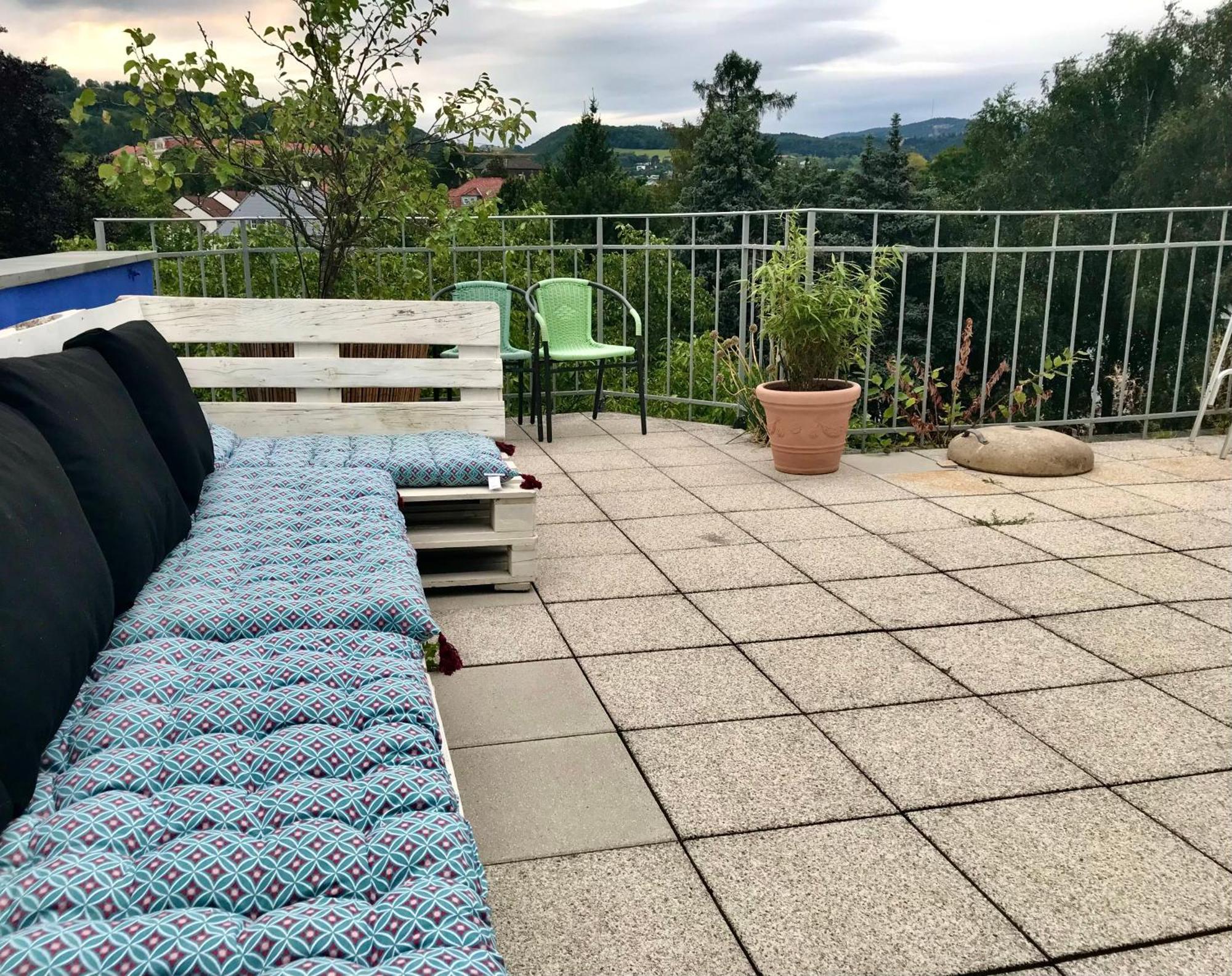 Stadtoase Mit Traumhaftem Ausblick Linz Exterior foto