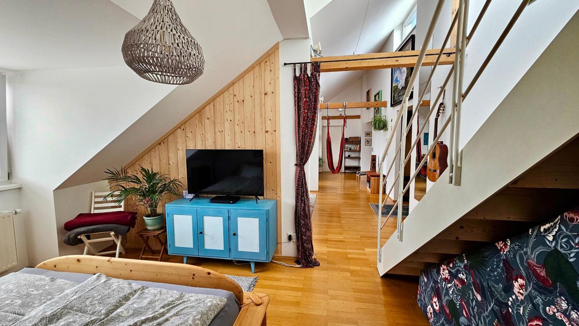 Stadtoase Mit Traumhaftem Ausblick Linz Exterior foto